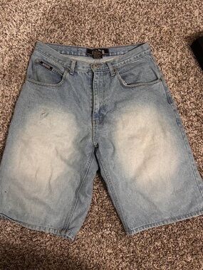 WEBS Classic Light Blue Denim Men’s Shorts